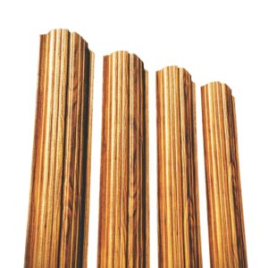 Șipcă pentru gard RUFSTER grosime 0,50 mm finisaj stejar auriu