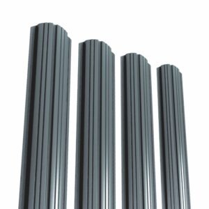 Șipcă pentru gard RUFSTER – 0,60 mm – Gri-antracit RAL 7016 – PURAL / PUR