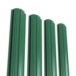 Șipcă pentru gard RUFSTER – 0,60 mm – Verde RAL 6005 – Poliester lucios – pe ambele fețe