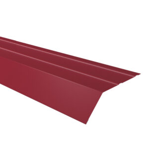 Șorț streașină mare RUFSTER Extra – 0,55 mm – Vișiniu RAL 3005 – Super-poliester MPR