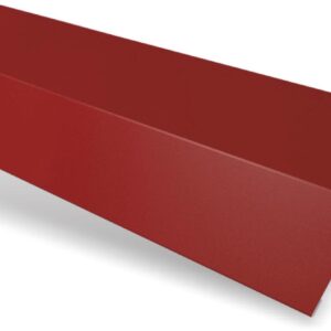 Șorț streașină standard RUFSTER Eco – 0,45 mm – Cărămiziu RAL 3009 – Poliester mat structurat (MS)