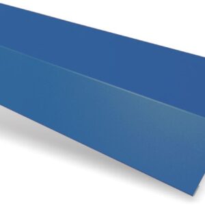 Șorț streașină standard RUFSTER Premium – 0,50 mm – Albastru RAL 5010 – Poliester lucios