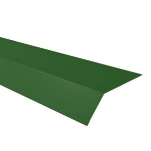 Șorț streașină standard RUFSTER Premium – 0,50 mm – Verde RAL 6005 – Poliester mat structurat (MS)