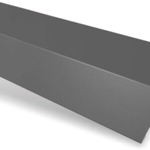 Șorț streașină standard RUFSTER Premium – 0,50 mm – Gri-grafit RAL 7024 – Poliester mat structurat (MS)