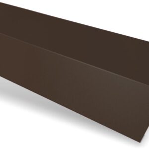 Șorț streașină standard RUFSTER Premium – 0,50 mm – Maro-grafit RAL 8019 – Super-poliester MPR