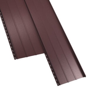 Tablă click RUFSTER AERIS Premium – 0,50 mm – Maro RAL 8017 – Poliester mat structurat (MS)