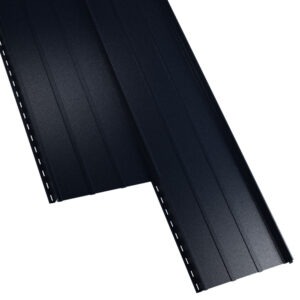 Tablă click RUFSTER AERIS Premium – 0,50 mm – Negru RAL 9005 – Poliester mat structurat (MS)