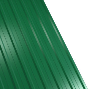 Tablă cutată RUFSTER R12A Premium – 0,50 mm – Verde RAL 6005 – Poliester lucios