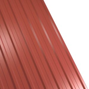 Tablă cutată RUFSTER R12A – 0,60 mm – Maro-cupru RAL 8004 – PURAL / PUR