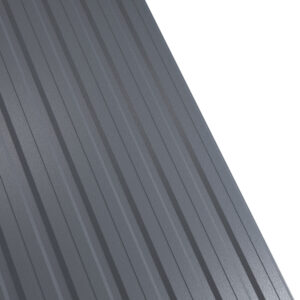 Tablă cutată RUFSTER R12F Eco – 0,45 mm – Gri-grafit RAL 7024 – Poliester mat structurat (MS)