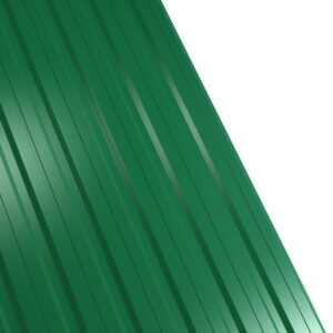 Tablă cutată RUFSTER R12F Premium – 0,50 mm – Verde RAL 6005 – Poliester lucios