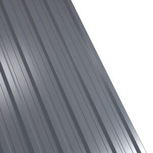 Tablă cutată RUFSTER R18A Premium – 0,50 mm – Gri-grafit RAL 7024 – Poliester lucios