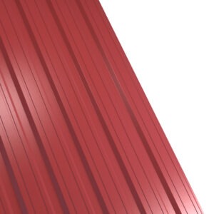 Tablă cutată RUFSTER R18F Eco – 0,45 mm – Cărămiziu RAL 3009 – Poliester lucios