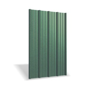 Tablă cutată RUFSTER R35A Premium – 0,50 mm – Verde-crom RAL 6020 – Poliester mat structurat (MS)