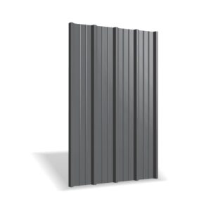Tablă cutată RUFSTER R35A Premium – 0,50 mm – Gri-antracit RAL 7016 – Poliester lucios