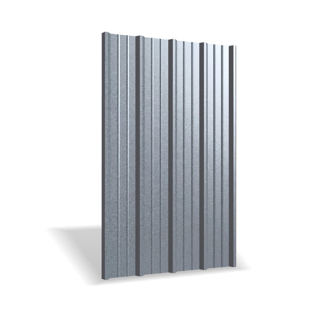 Tablă cutată RUFSTER R35A Premium – 0,50 mm – Gri-grafit RAL 7024 – Poliester mat structurat (MS)