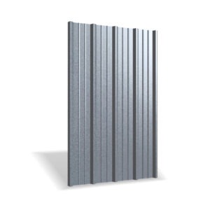 Tablă cutată RUFSTER R35A Premium – 0,50 mm – Gri-grafit RAL 7024 – Poliester mat structurat (MS)