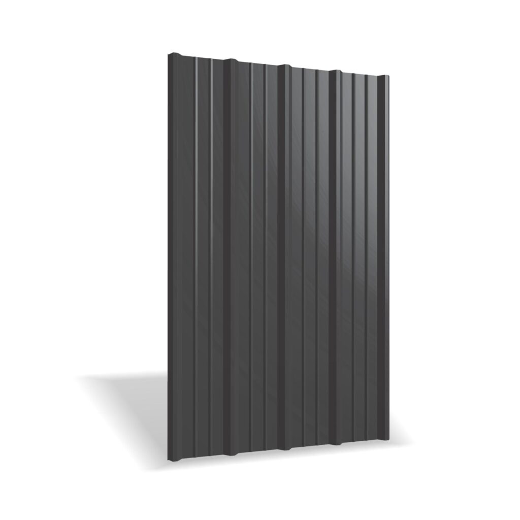 Tablă cutată RUFSTER R35A Premium 0,50 mm grosime 9005 negru lucios