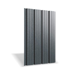 Tablă cutată RUFSTER R35F Extra – 0,55 mm – Negru RAL 9005 – Super-poliester MPR