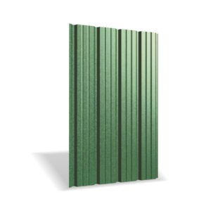 Tablă cutată RUFSTER R35F Premium – 0,50 mm – Verde-crom RAL 6020 – Poliester mat structurat (MS)