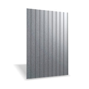 Tablă cutată RUFSTER R8A Eco – 0,45 mm – Gri-grafit RAL 7024 – Poliester mat structurat (MS)