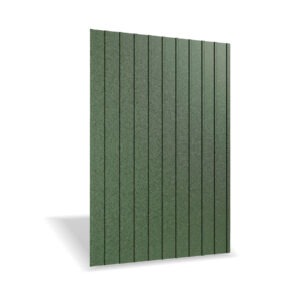 Tablă cutată RUFSTER R8A Premium – 0,50 mm – Verde-crom RAL 6020 – Super-poliester MPR