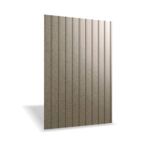 Tablă cutată RUFSTER R8A Premium – 0,50 mm – Maro-grafit RAL 8019 – Super-poliester MPR