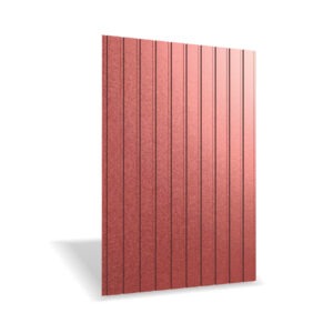 Tablă cutată RUFSTER R8F Eco – 0,45 mm – Cărămiziu RAL 3009 – Poliester mat structurat (MS)