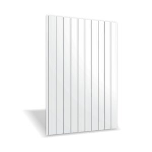 Tablă cutată RUFSTER R8F Eco – 0,45 mm – Alb RAL 9002 – Poliester lucios