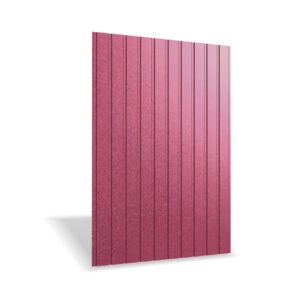 Tablă cutată RUFSTER R8F Premium – 0,50 mm – Vișiniu RAL 3005 – Poliester mat structurat (MS)