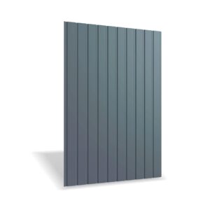 Tablă cutată RUFSTER R8F Premium – 0,50 mm – Gri-antracit RAL 7016 – Poliester lucios