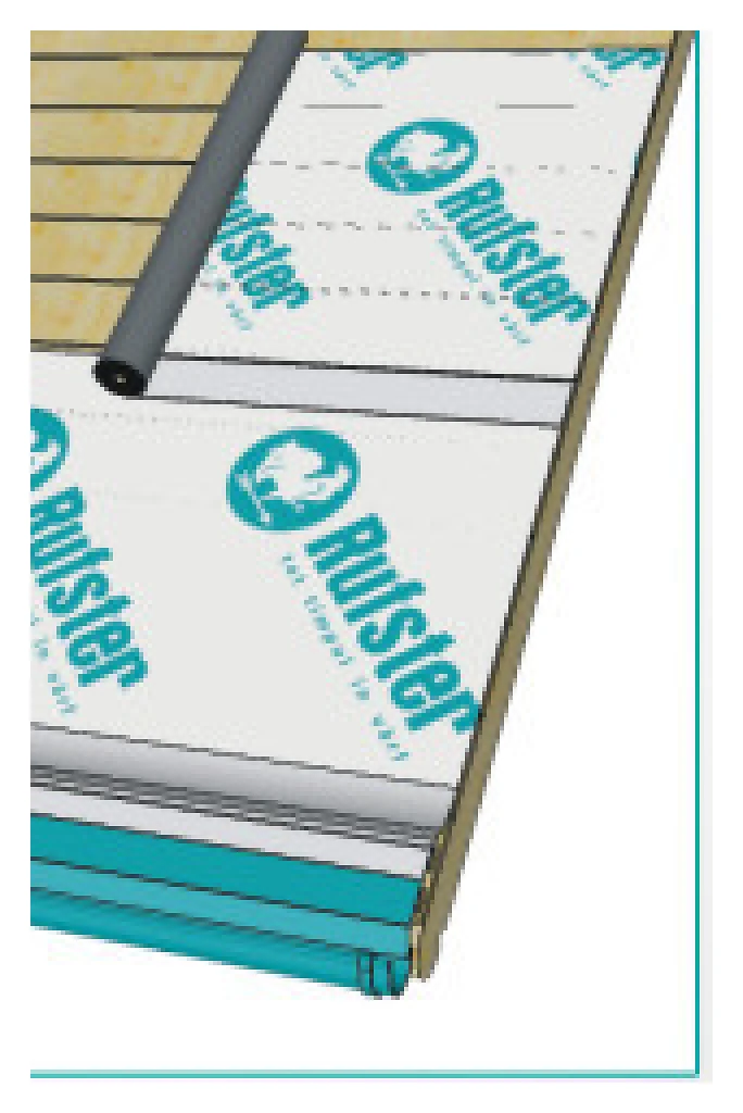 Montaj folie anticondens de la streașină spre coamă